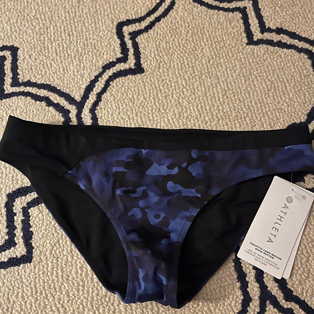 Athleta Freestyle Camo Bikini Bottom NWT